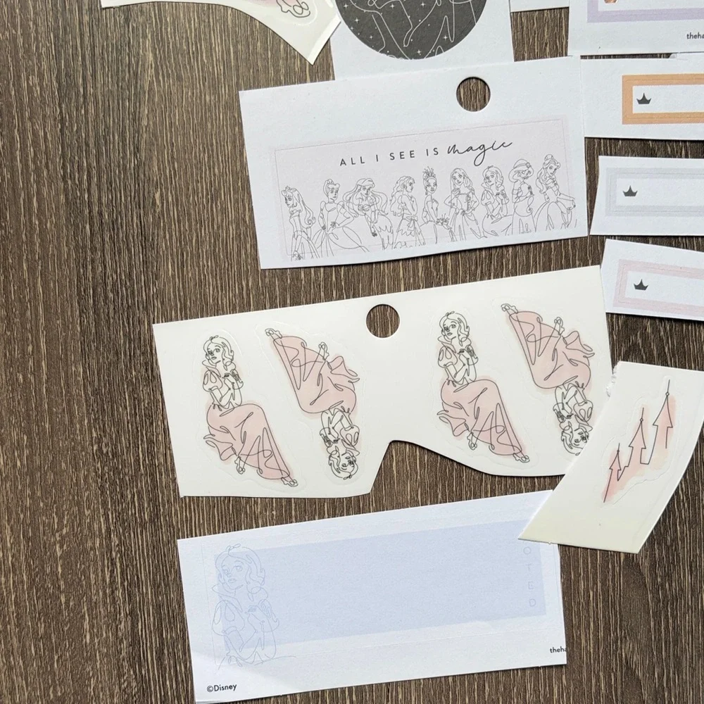 ❤️$4 Disney Snow White Not So Mystery Happy Planner Sticker Set